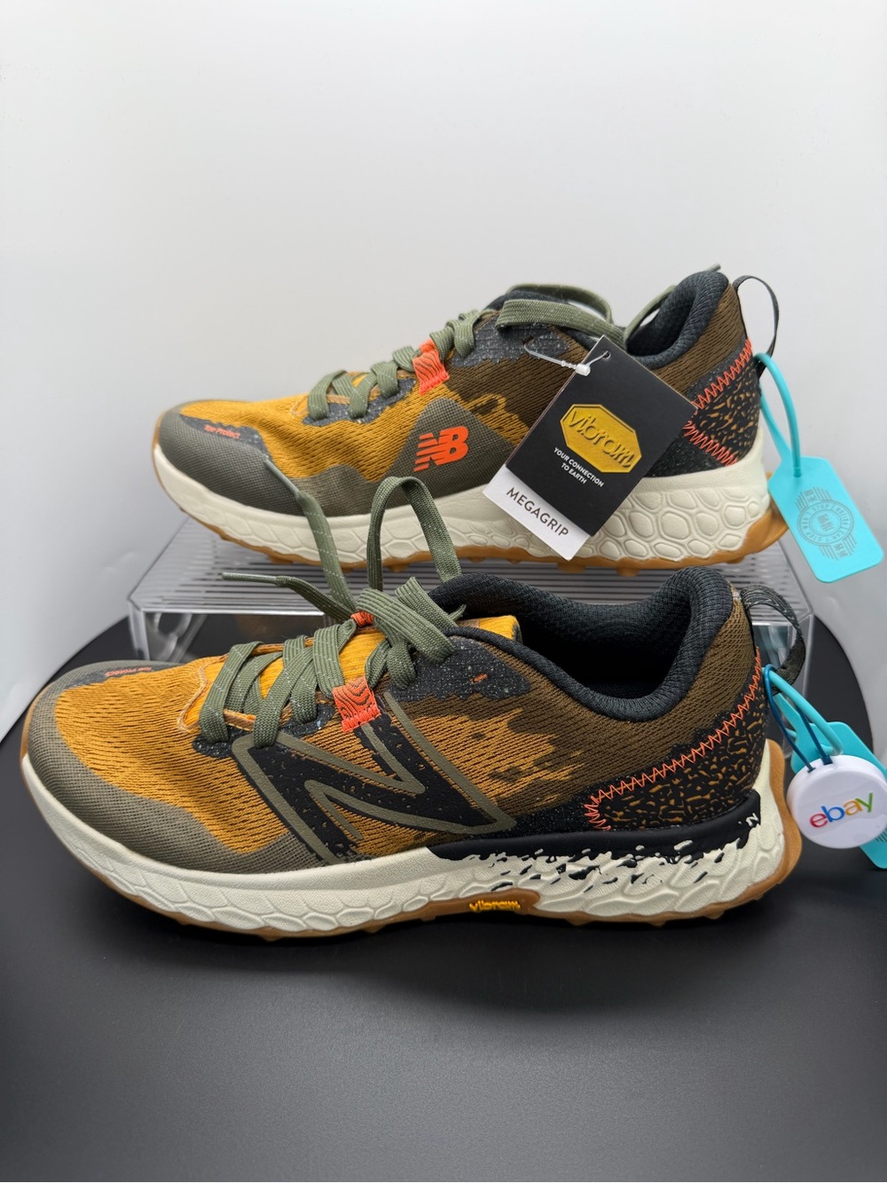 New Balance Fresh Foam X Hierro v7 Trail Running Shoes in Golden Hour MTHIERG7
